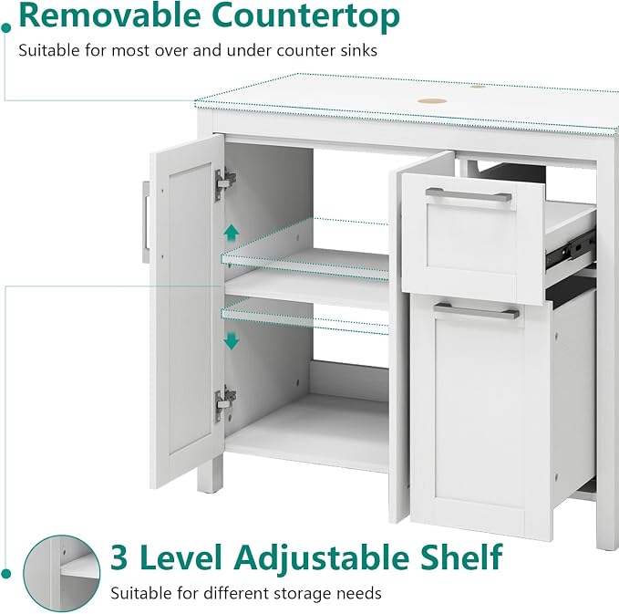 YOURLITE 36" Bathroom Vanity - Image 5