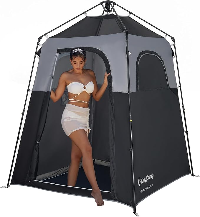KingCamp Instant Shower Tent, Portable Superior Stable Privacy Shelter by KingCamp