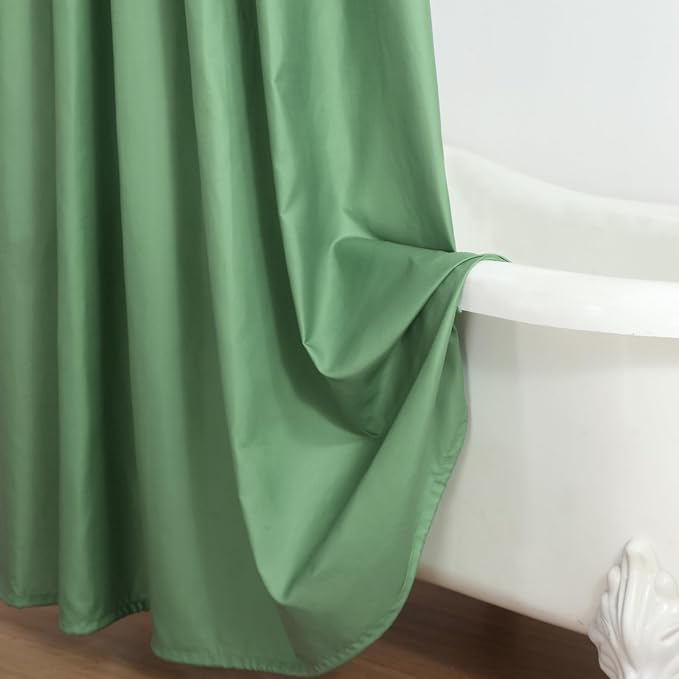 Extra Long Fabric Shower Curtain, Modern Decorative Bathroom Curtains - Image 5