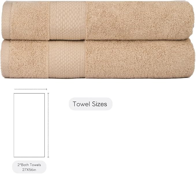 BAGNO MILANO Turkish Towels, Ultra Soft, Plush Luxury Turkih Cotton Bath Towels - Image 5