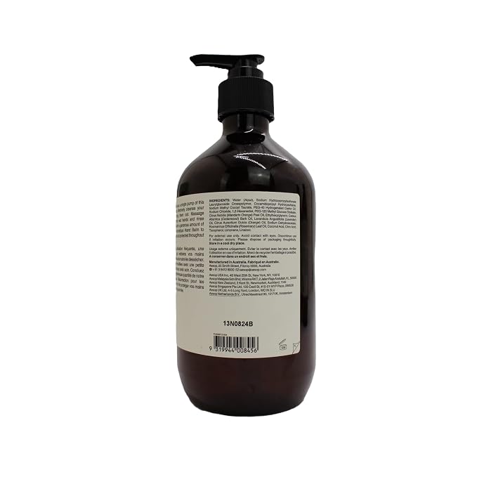 Aesop Resurrection Aromatique Hand Soap, Geranium Leaf Body Wash| Paraben - Image 7