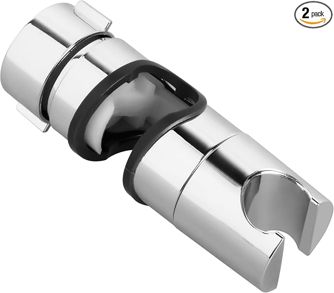 Adjustable Shower Head Holder for Slide Bar Universal 18-25MM O.D., Shower Head by Unknown