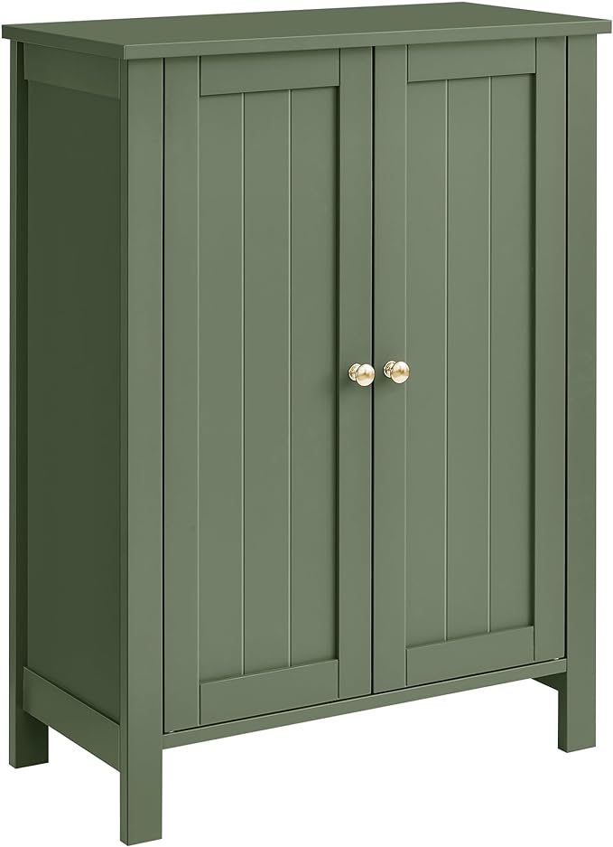 VASAGLE Floor Storage Cabinet, Freestanding Storage Unit by VASAGLEbySONGMICSHOME
