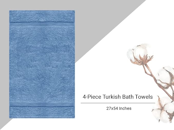 Towel Bazaar Premium Cotton Super Soft and Absorbent Turkish Towels - Image 5