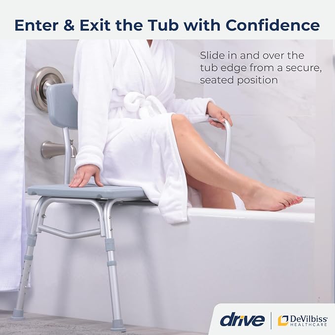 Drive Medical 12011KD-1 Tub Transfer Bench - Image 3