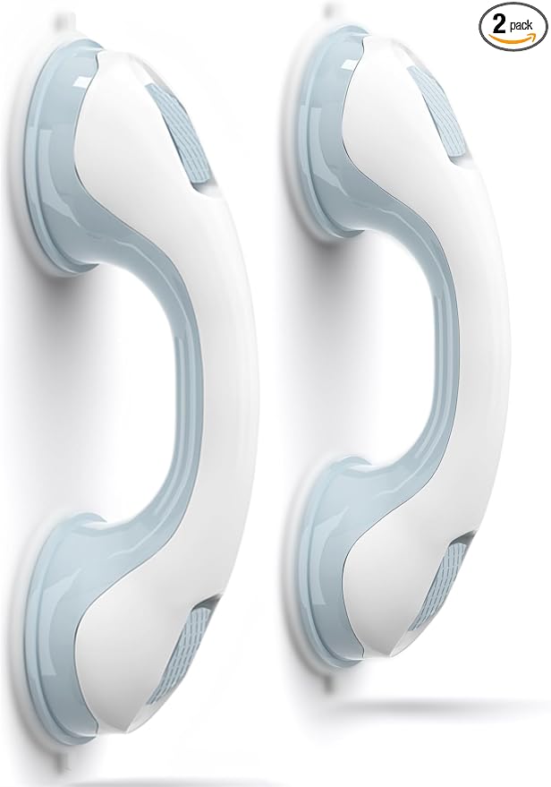 AirTight® Grab Bars for Shower Heavy-Duty 12.3-Inch ADA Compliant Grab Bar for by NLAAHCEQualityisNotNegotiable