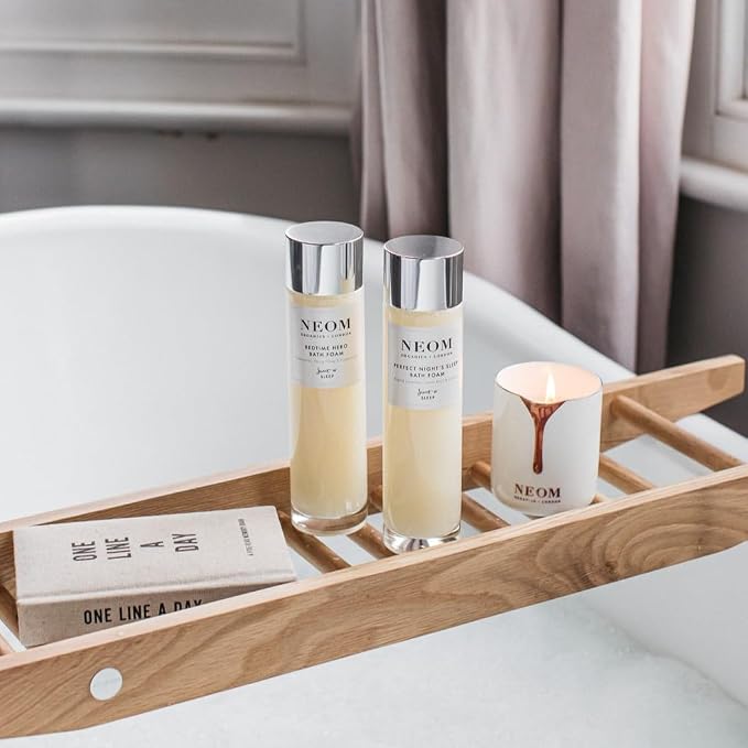 NEOM Perfect Night's Sleep Bath Foam, 200ml I Lavender, Sweet Basil & Jasmine I - Image 6