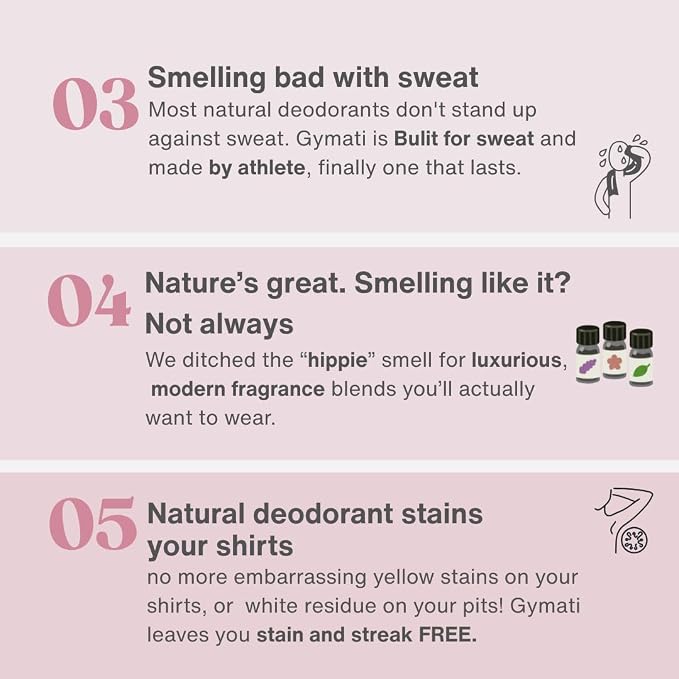 Gymati Fitness Body Deodorant Spray Aluminum Free - Image 8