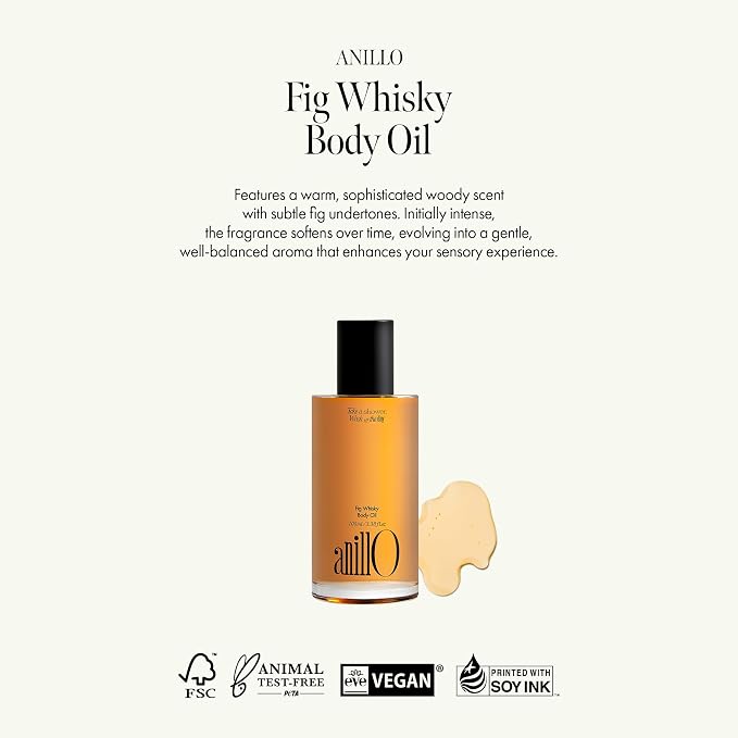 Fig Whisky Hydrating Body Oil – Fast-Absorbing & Non-Greasy Moisturizer - Image 2