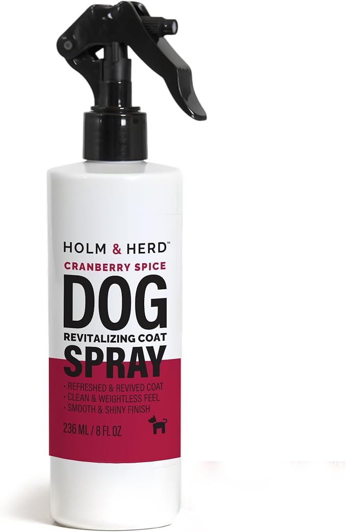 Holm & Herd Cranberry Spice Dog Care Gift Bundle – 3 Piece Grooming Set - Image 3