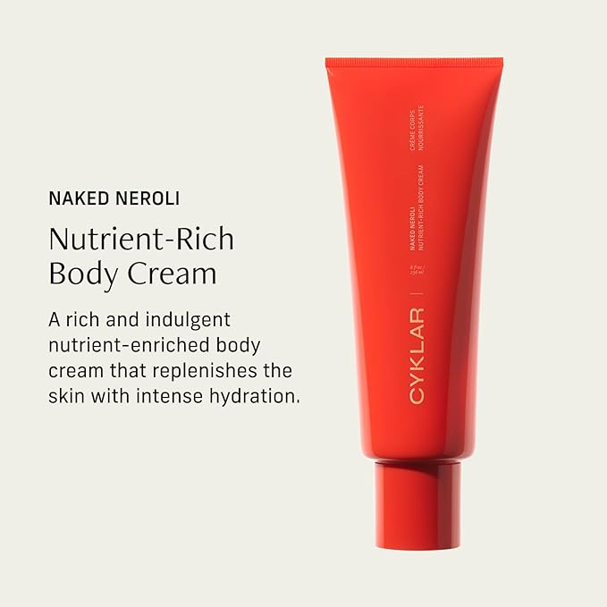 CYKLAR Nutrient Rich Body Cream. Naked Neroli Nourishing Moisturizer - Image 2