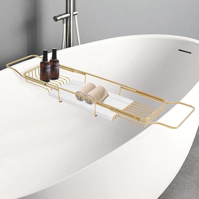 Bath Tub Tray Expandable Bathtub Tray 26.77-35.43 in, Bathtub Trays - Image 8