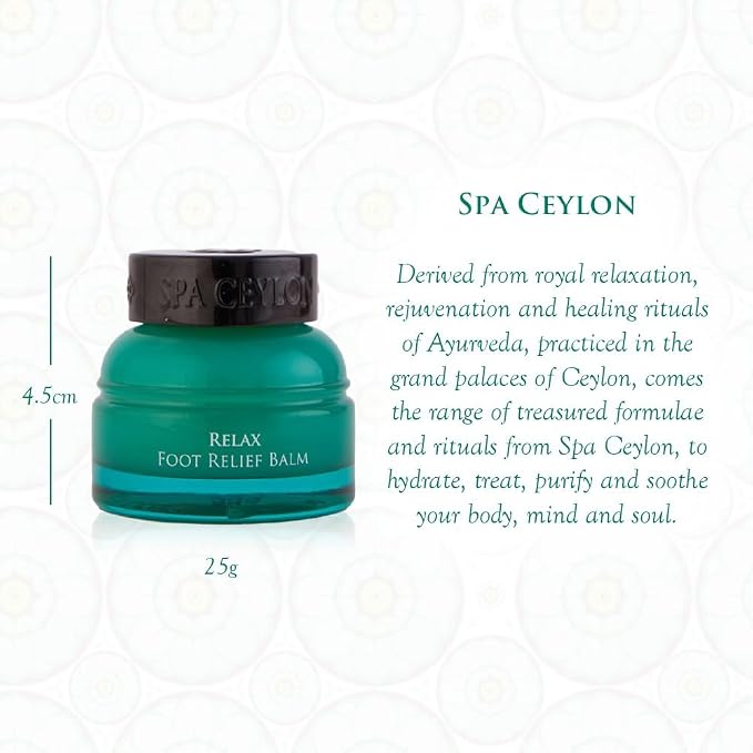 SPA CEYLON RELAX Foot Relief Balm | Instant Cooling & Soothing | relief - Image 2