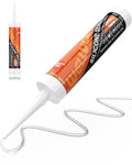WELLUCK Clear Silicone Caulk, 100% Waterproof Silicone Sealant Adhesive Caulking by WELLUCK