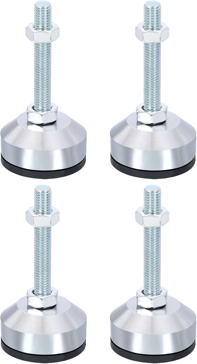 PATIKIL Furniture Leveling Feet 2" Dia Base M10 Thread by PATIKIL