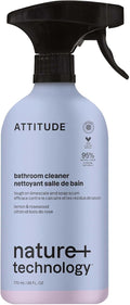 ATTITUDE Bathroom Cleaner Spray, Natural Origin Ingredients, EWG Verified by ATTITUDE