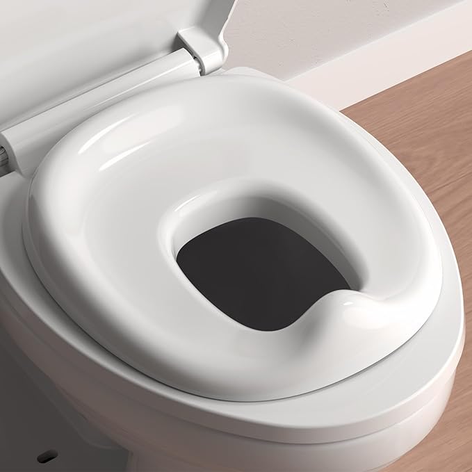 R&T Potty Training Seat for Boys and Girls, Fits Elongated Toilets, Anti-Slip by RTPlumbingTechnology