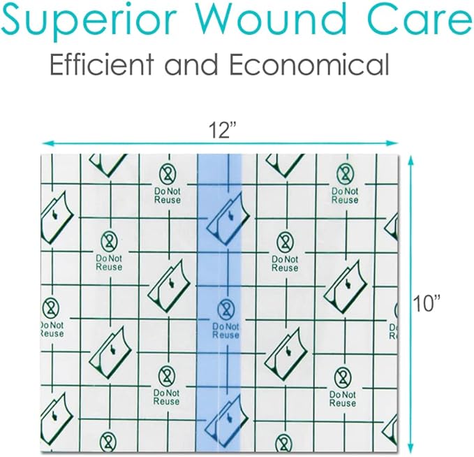 Shower Protector | 10x12 Inch Dialysis Catheter Shower Cover | Large Waterproof - Image 5