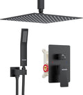 KOJOX Matte Black Ceiling Shower Fixture by KOJOXSANITARY