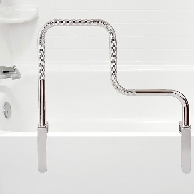 DMI Chrome Plated Grab Bars For Bathtubs And Showers For Seniors For Bathtubs - Image 5
