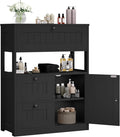 Storage Cabinet, Modern Bathroom Floor Storage Cabinet Organizer by GRUSIGN