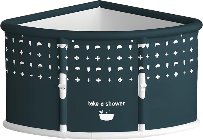 Foldable Bathtub for Adults, Portable Large PVC Collapsible Soaking Tub - Image 2