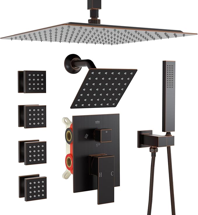 Enga Dual Shower Head Shower System by Enga