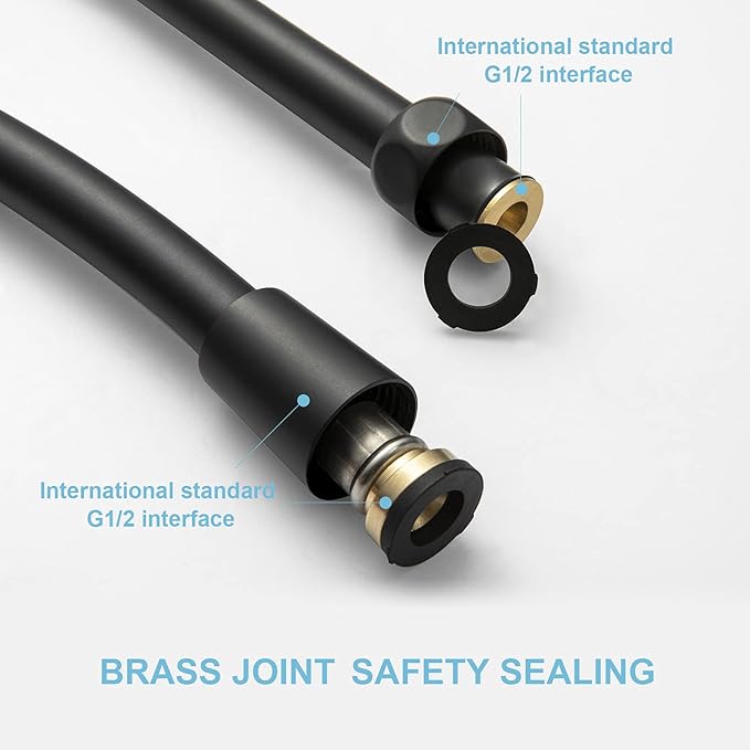 OFFO Ultra-Flex Shower Hose, Premium RV PVC Handheld Shower Head Hose Flex - Image 4