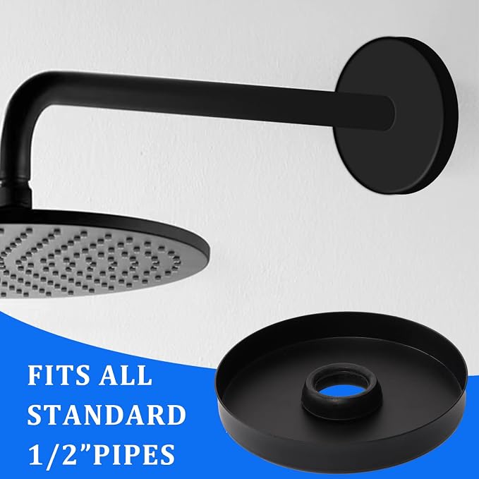 4 Inch Shower Arm Flange Oversized Plumbing Cover Plates, Universal Extra Large - Image 4