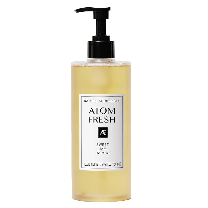 Atom Fresh Fine Fragrance Body Wash – Sweet Jam Jasmine Scent | Gentle by ATOMFRESHLAB