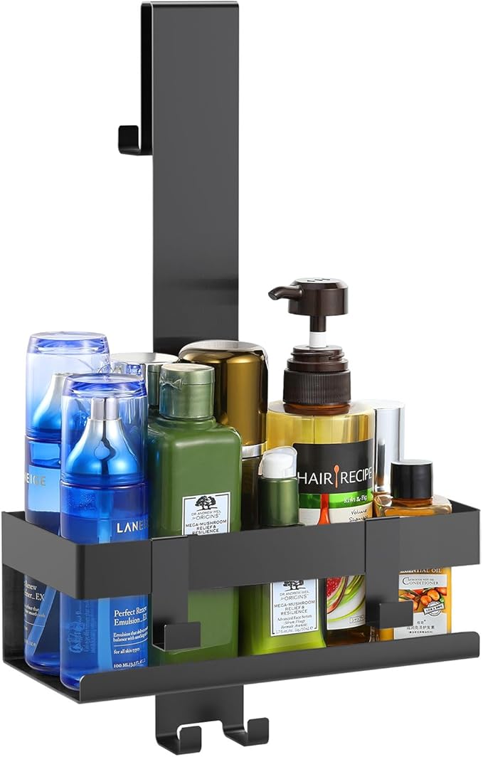 Emibele Over The Door Shower Caddy, 304 Stainless Steel Hanging Shower Caddy by Emibele
