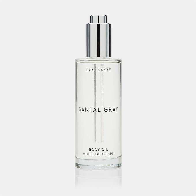 Lake & Skye Santal Gray Body Oil, 3.4 fl oz, Hydrating - Image 2