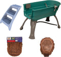Booster Bath Elevated Pet Bathing Large Teal by BoosterBath