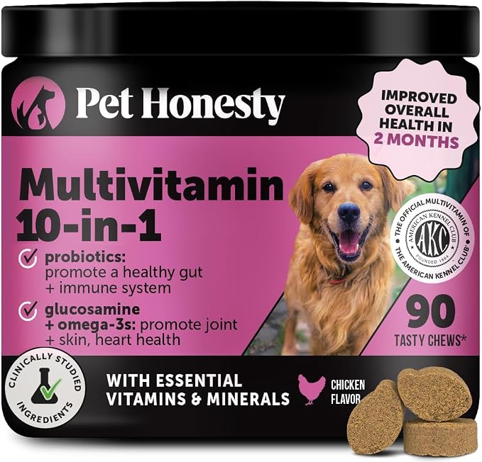 Multivitamin Dog Supplement, Glucosamine Chondroitin by PetHonesty