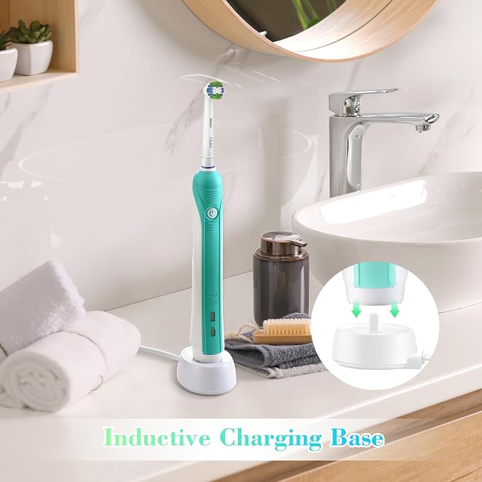 2 Pack Charger Replacement for Oral B Electric Toothbrush IO Series 3 4 5 6 - Image 6