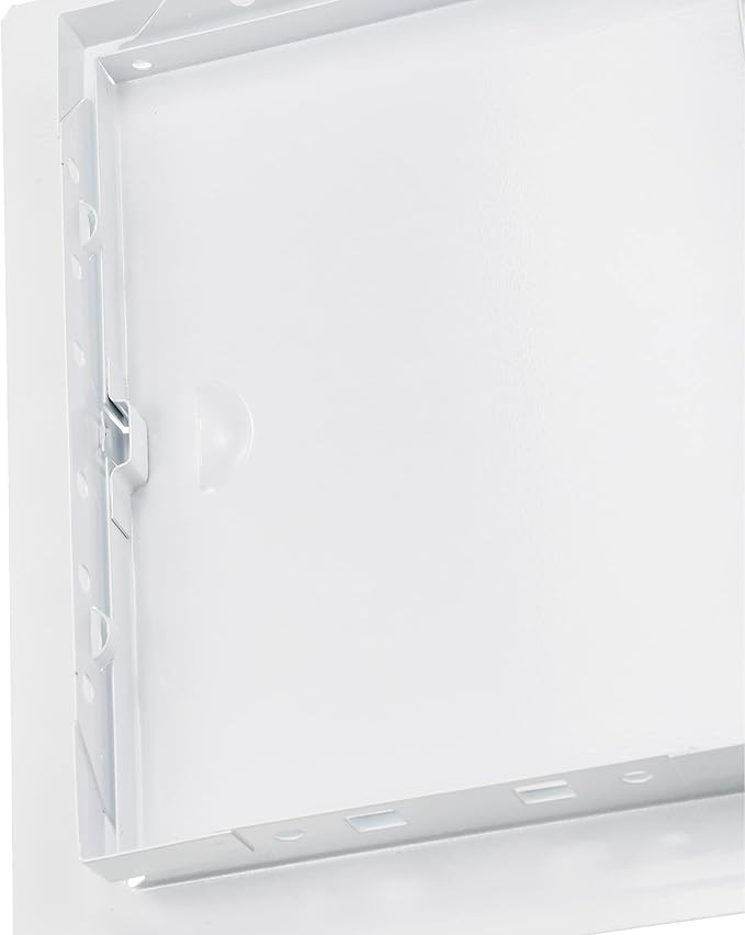 6" x 8" White Metal Access Door. Plumbing, Electricity, Alarm Wall Access Panel - Image 6