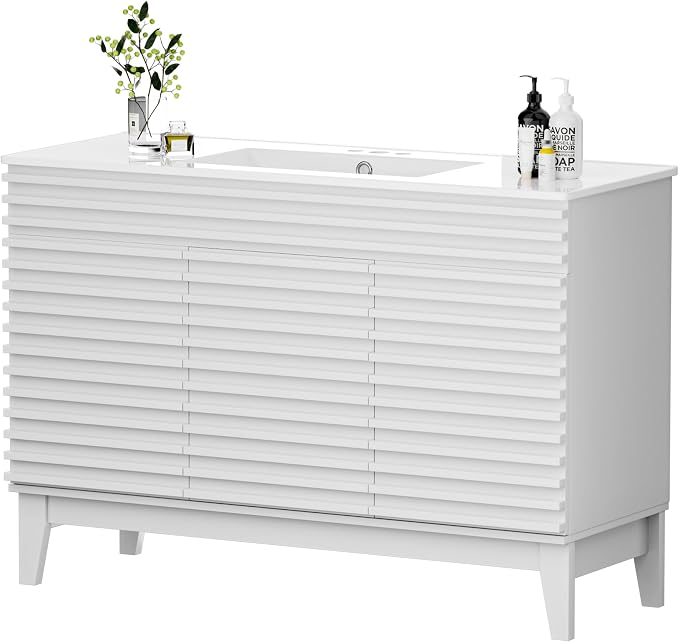 APRILSOUL 48" Bathroom Vanity by Unknown