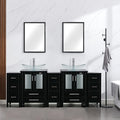 eclife 84" Modern Bathroom Vanity Sink Combo Freestanding Cabinet by eclife