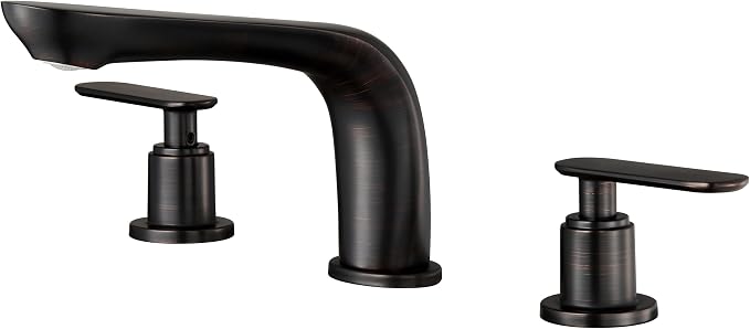SITGES Classic Bathtub Faucet, 2-Handle Oil Rubbed Bronze Tub Filler, 3-Hole by SITGES