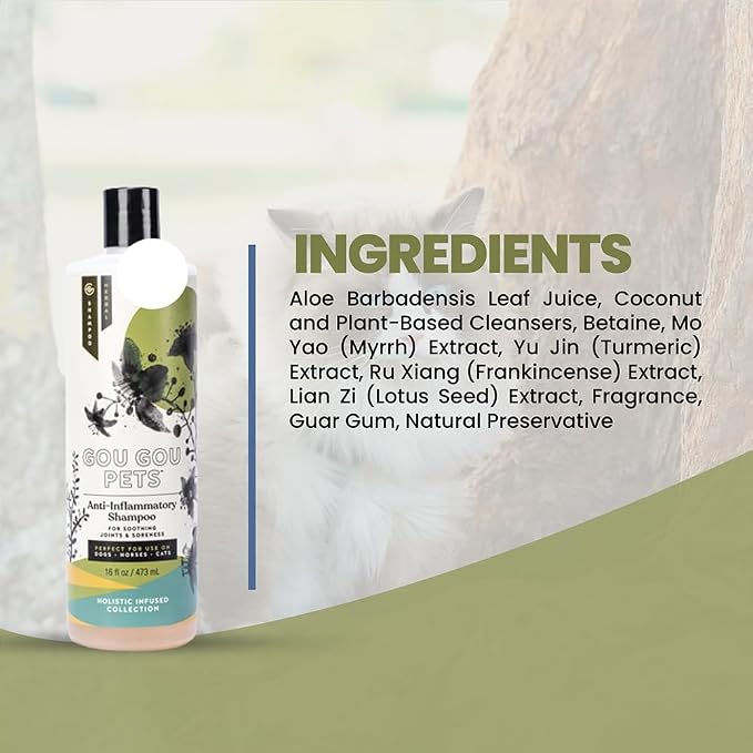 Holistic Natural Anti-Inflammatory Pet Shampoo: Veterinarian Recommended: - Image 10