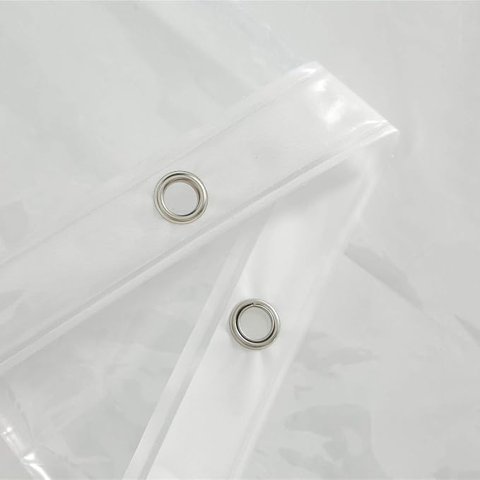 AooHome Extra Long Clear Shower Curtain Liner, 8 Gauge Eva Heavy Duty Classic - Image 6