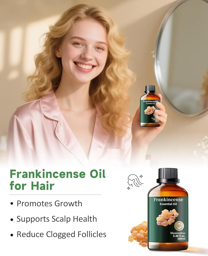 Mumianhua 100% Pure Frankincense Essential Oil Natural Frankincense Oil - Image 4