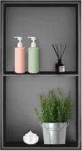 Shower Niche, Stainless Steel Elegant Bathroom Niche, No Tile Needed Recessed by Elefloom