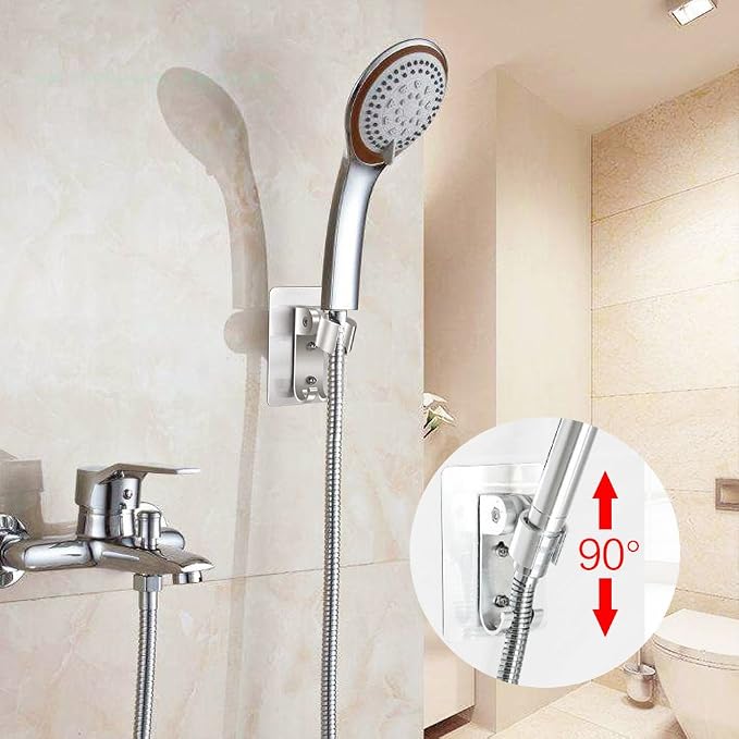 Strong Adhesive Shower Head Holder CACASO Adjustable Shower Wand Holder - Image 5