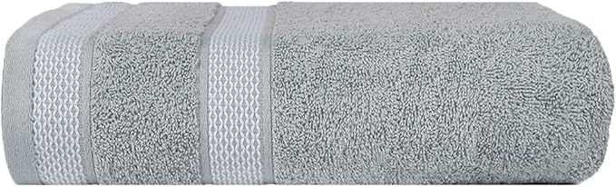 CASA COPENHAGEN Solitaire Mix 6 Pieces Towel Set- Navy Blue + Grey Violet - Image 3