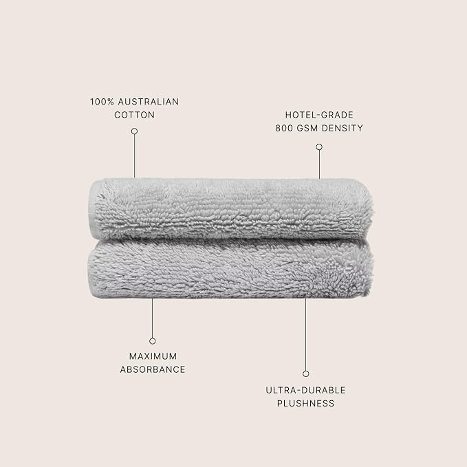 Italic Ultraplush Australian Cotton Washcloths - Image 2