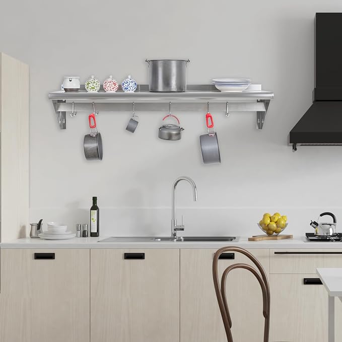Hally Stainless Steel Shelf - Image 7