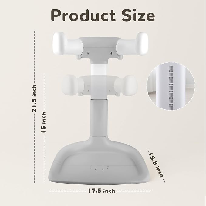 Baby Shower Stand – Adjustable Baby Bath Stand & Standing Baby Bathtub - Image 8