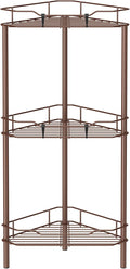 3 Tier Floor Standing Corner Shower Caddy Organizer Shelf by HuggieGems