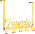 Over The Door Hooks, Towel Rack Towel Hooks by Azmoncy